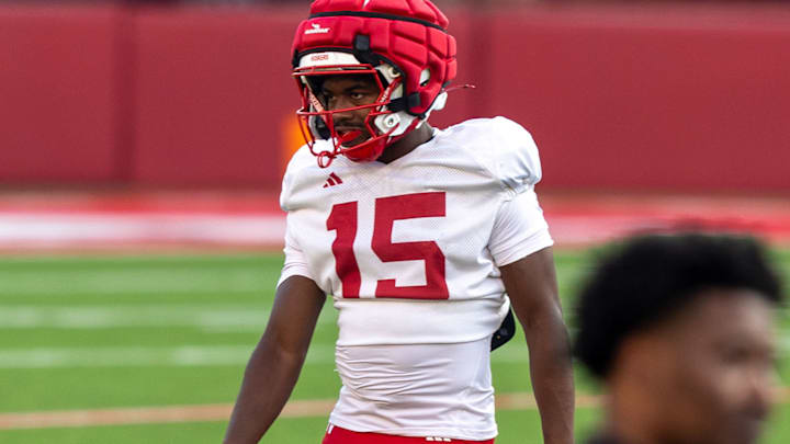 Nebraska defensive back Ceyair Wright. 
