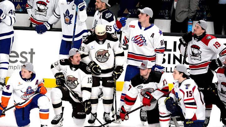 Alex Limoges, Ethan Bear, Hershey Bears