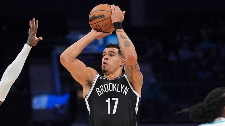 Oct 6, 2026; Charlotte, North Carolina, USA; Brooklyn Nets forward Michael Porter Jr. (17) shoots the ball against the Charlotte Hornets during the first quarter at Spectrum Center. Mandatory Credit: Jim Dedmon-Imagn Images Oct 6, 2026; Charlotte, North Carolina, USA; Brooklyn Nets forward Michael Porter Jr. (17) shoots the ball against the Charlotte Hornets during the first quarter at Spectrum Center. Mandatory Credit: Jim Dedmon-Imagn Images