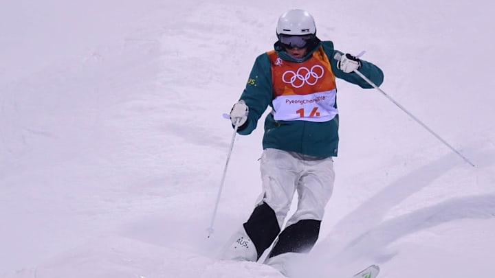Jakara Anthony (AUS) is favored to win the gold medal in the women's moguls event.