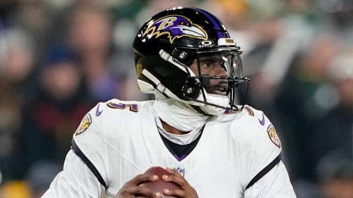 Baltimore Ravens quarterback Tyler Huntley