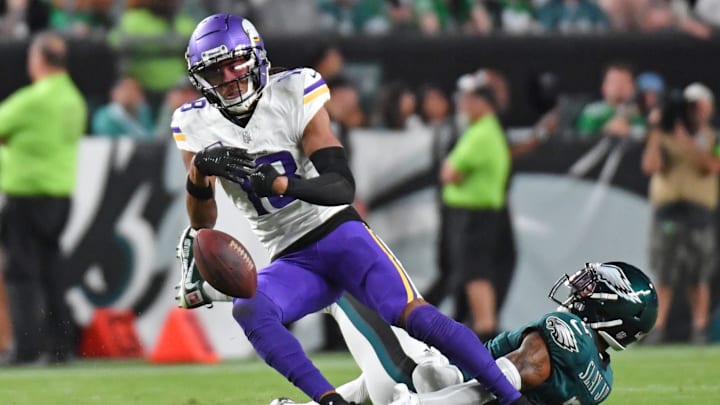 Minnesota Vikings wide receiver Justin Jefferson (18)
