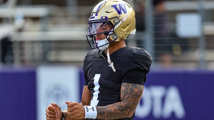 Demond Williams Jr. appears to be meditating during fall camp. Demond Williams Jr. appears to be meditating during fall camp.