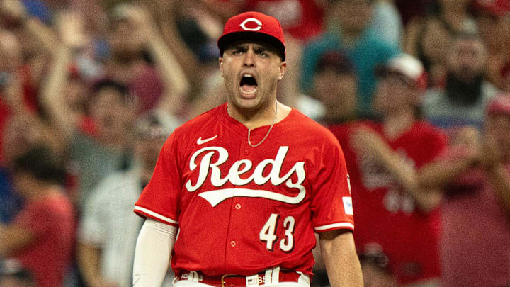 Cincinnati Reds first baseman Sal Stewart