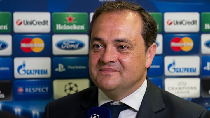 Le président de la Real Sociedad réagit au tirage au sort des huitièmes de finale de la Ligue des Champions. 