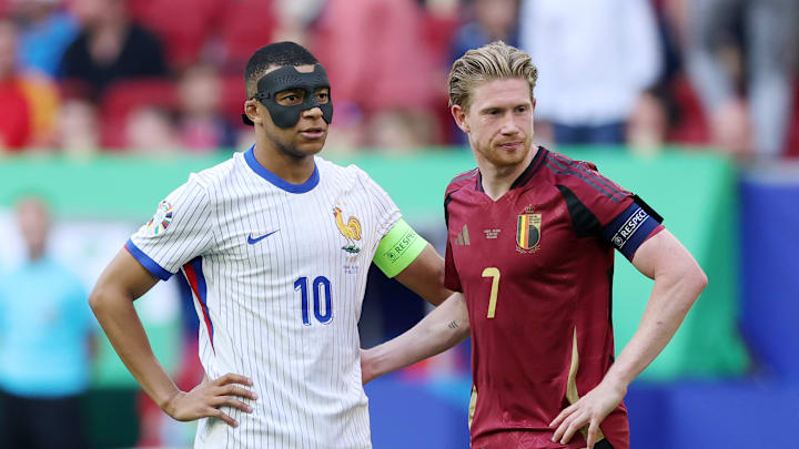 Kylian Mbappe, Kevin De Bruyne