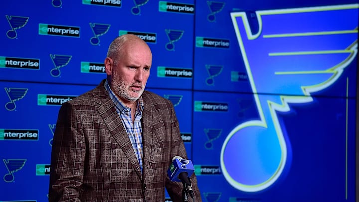 St. Louis Blues GM Doug Armstrong would rather not deal with this Western Conference team. St. Louis Blues GM Doug Armstrong would rather not deal with this Western Conference team.