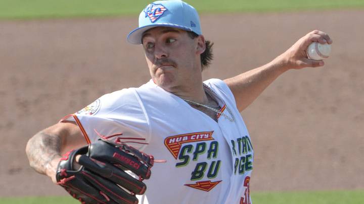 Spartanburger pitcher Dalton Pence. Spartanburger pitcher Dalton Pence.