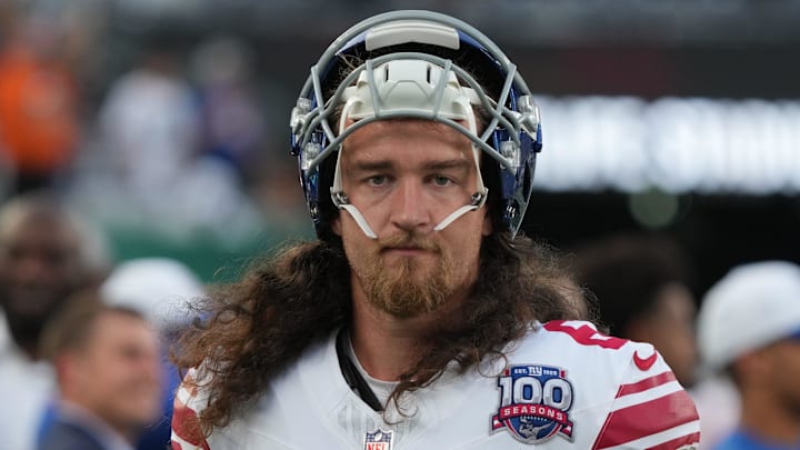 New York Giants punter Jamie Gillan 