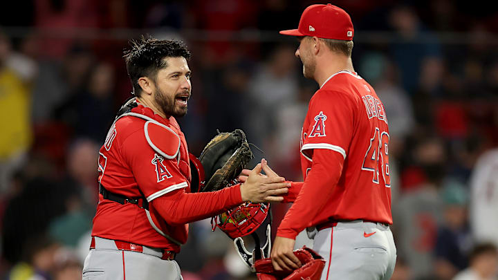 Los Angeles Angels v Boston Red Sox
