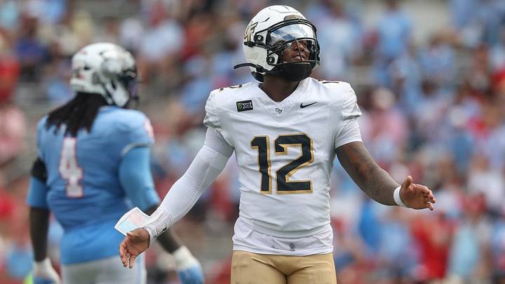 UCF Knights quarterback Keyone Jenkins.