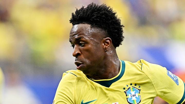 June 29, 2026; Houston, Texas, U.S.; Brazil's Vinicius Junior in action. June 29, 2026; Houston, Texas, U.S.; Brazil's Vinicius Junior in action.