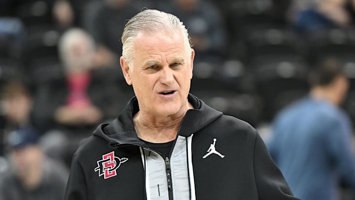 San Diego State Aztecs head coach Brian Dutcher. 