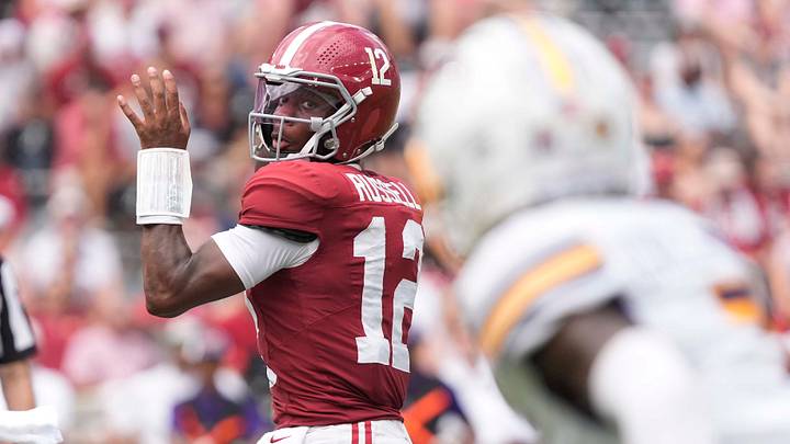 Alabama quarterback Keelon Russell has had an instant impact as a redshirt freshman for the Crimson Tide. Alabama quarterback Keelon Russell has had an instant impact as a redshirt freshman for the Crimson Tide.