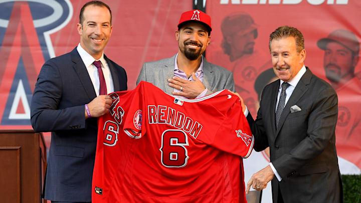 Los Angeles Angels Introduce - Anthony Rendon Los Angeles Angels Introduce - Anthony Rendon