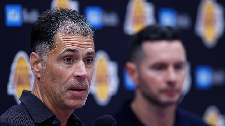Rob Pelinka, JJ Redick, Los Angeles Lakers