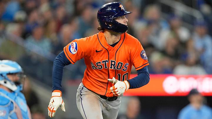 Houston Astros left fielder Joey Loperfido runs to first base. Credit: John E. Sokolowski-Imagn Images Houston Astros left fielder Joey Loperfido runs to first base. Credit: John E. Sokolowski-Imagn Images