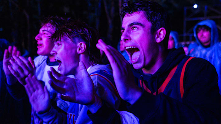 New York Knicks Host Watch Party In Central Park For NBA Eastern Conference Finals