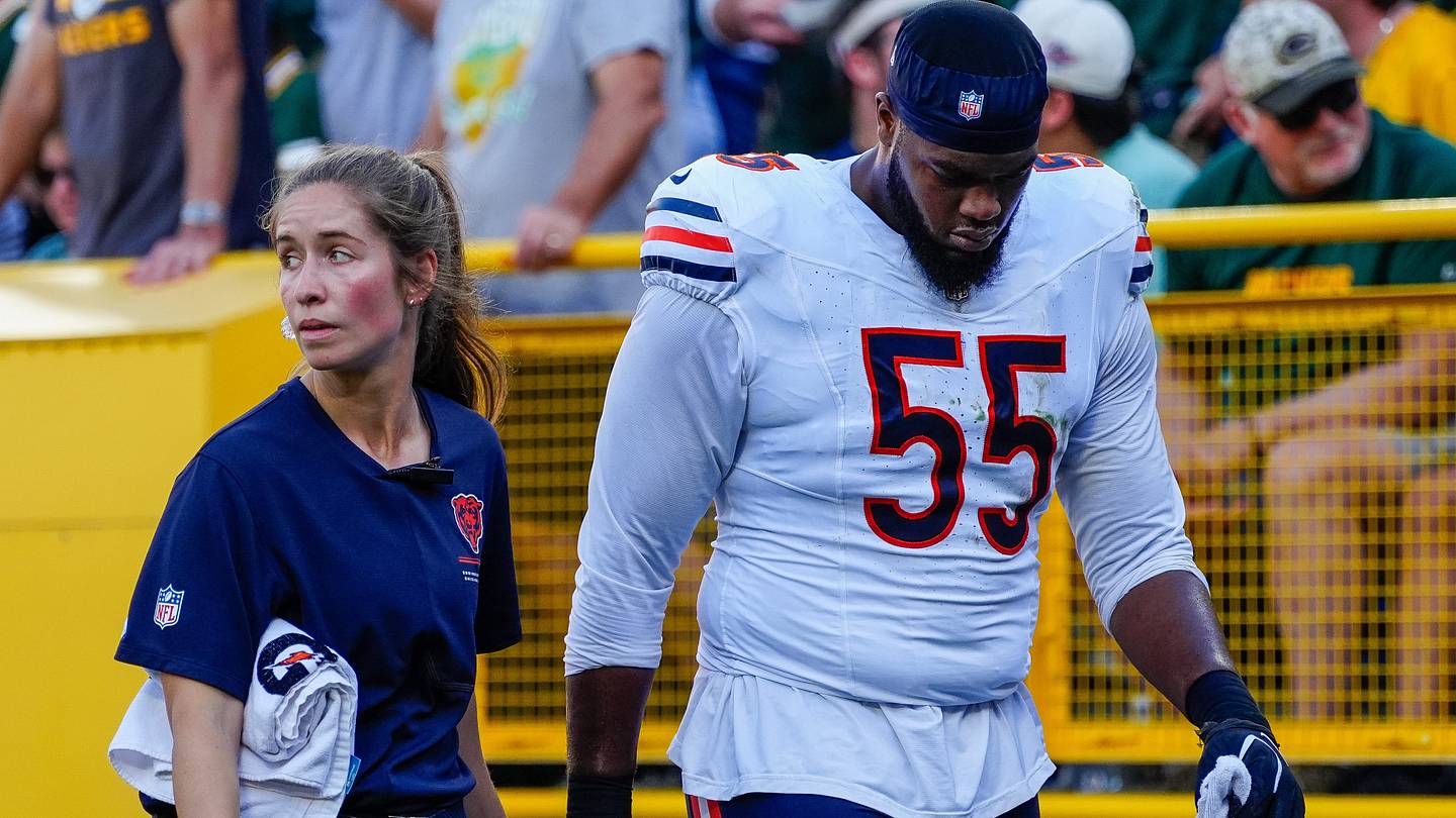 Odeyingbo Injury, Sweat Suspension Leaves Bears Depending on Uncertain Cast of Edge Rushers