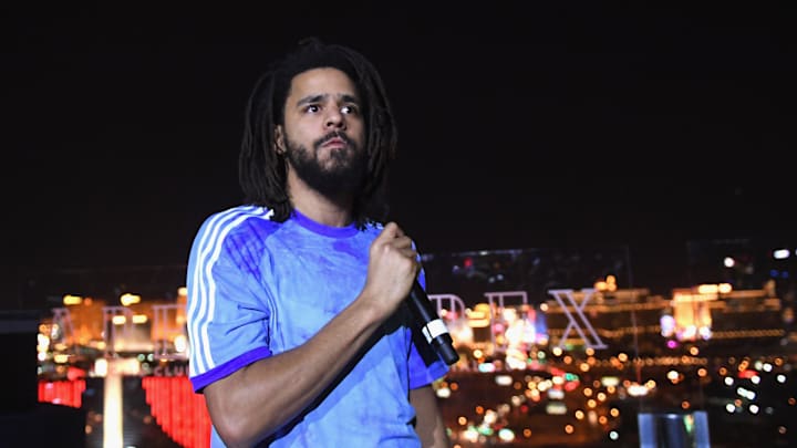 J.Cole Surprise Performance at Apex Social Club at Palms Casino Resort