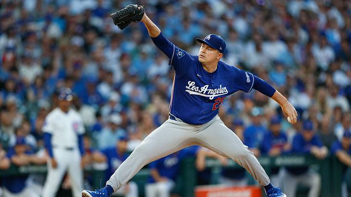 Los Angeles Dodgers starting pitcher Tarik Skubal.