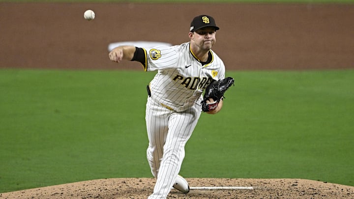 King dominated Tuesday, striking out 12 Braves hitters.