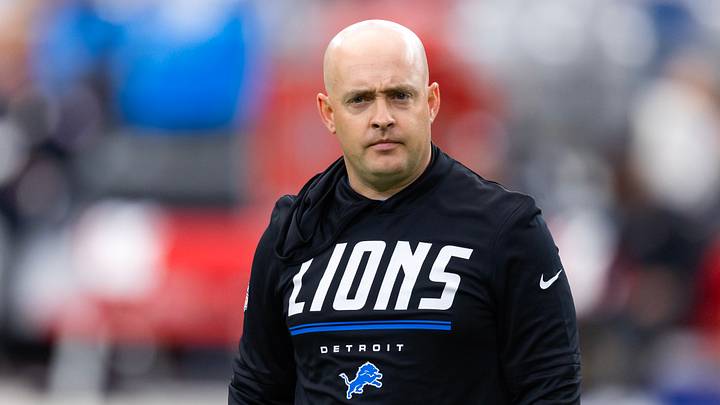Oct 11, 2026; Glendale, Arizona, USA;  Detroit Lions offensive coordinator Drew Petzing  Mandatory Credit: Mark J. Rebilas-Imagn Images