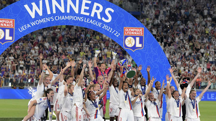 Titelverteidiger Olympique Lyon ist schon im Viertelfinale ausgeschieden Titelverteidiger Olympique Lyon ist schon im Viertelfinale ausgeschieden
