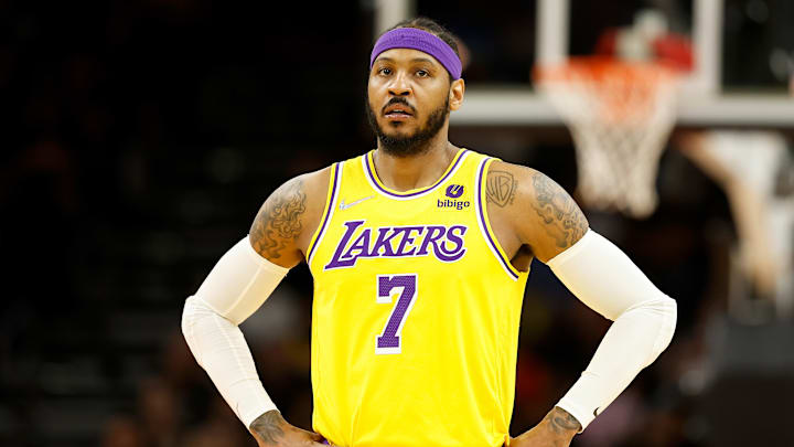 Carmelo Anthony viene de una notable temporada como tirador con los Lakers