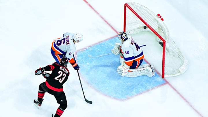 New York Islanders v Carolina Hurricanes - Game One