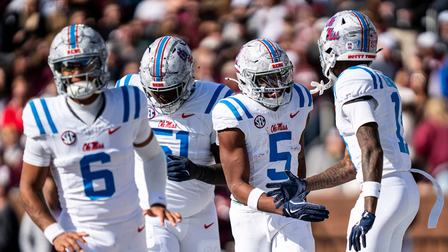 Ole Miss Football Wide Receiver Reveals Definitive Statement on Remaining With Rebels