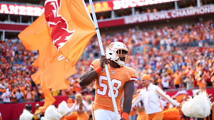 The Tampa Bay Buccaneers confirmed that the throwbacks creamsicle uniforms will return on October 27, 2024.