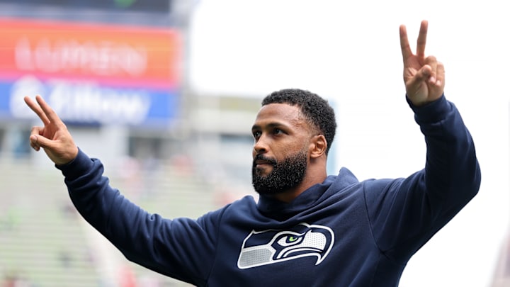 Julian Love of the Seattle Seahawks Julian Love of the Seattle Seahawks