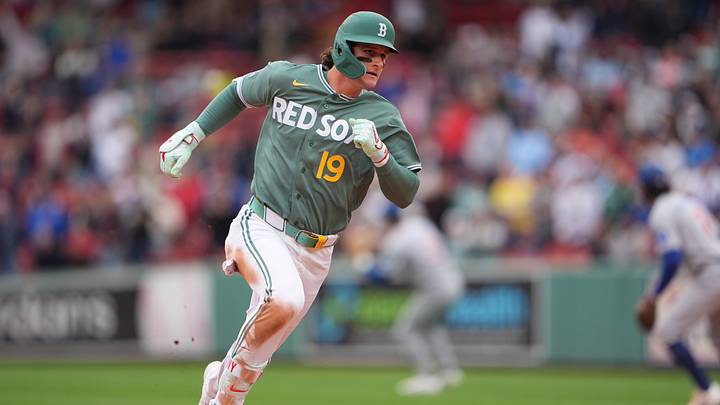 Sep 25, 2026; Boston, Massachusetts, USA; Boston Red Sox left fielder Roman Anthony (19) runs out a triple against the Chicago Cubs during the seventh inning at Fenway Park. Mandatory Credit: Gregory Fisher-Imagn Images Sep 25, 2026; Boston, Massachusetts, USA; Boston Red Sox left fielder Roman Anthony (19) runs out a triple against the Chicago Cubs during the seventh inning at Fenway Park. Mandatory Credit: Gregory Fisher-Imagn Images