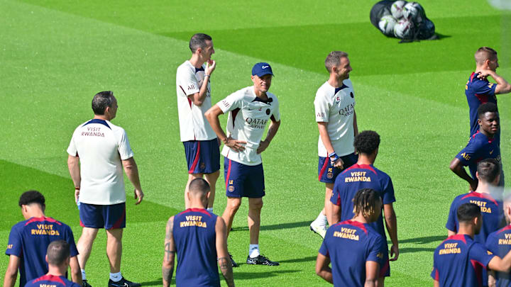 Paris Saint - Germain (PSG) Training Session
