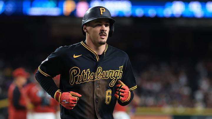 May 6, 2026; Phoenix, Arizona, USA; Pittsburgh Pirates shortstop Konnor Griffin (6) against the Arizona Diamondbacks at Chase Field. Mandatory Credit: Mark J. Rebilas-Imagn Images May 6, 2026; Phoenix, Arizona, USA; Pittsburgh Pirates shortstop Konnor Griffin (6) against the Arizona Diamondbacks at Chase Field. Mandatory Credit: Mark J. Rebilas-Imagn Images
