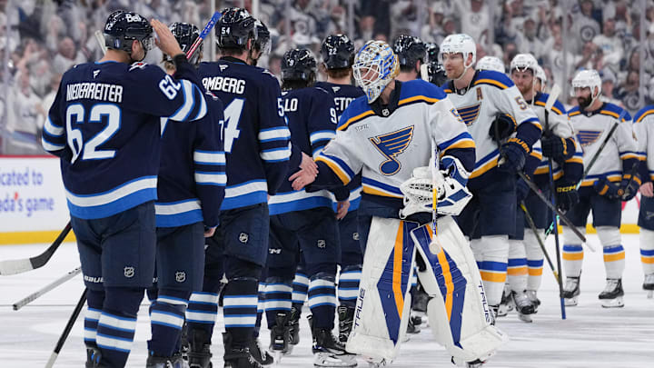 St Louis Blues v Winnipeg Jets - Game Seven