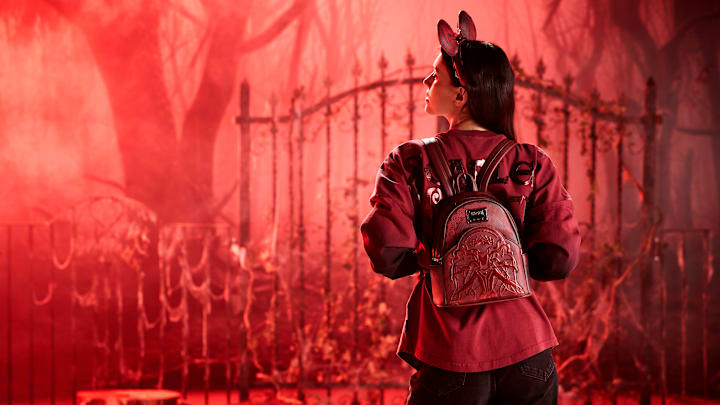 Scarlet Witch Loungefly Mini Backpack. Image courtesy Disney Store