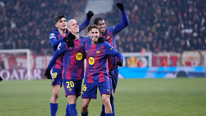 SK Slavia Praha v FC Barcelona - UEFA Champions League 2025/26 League Phase MD7