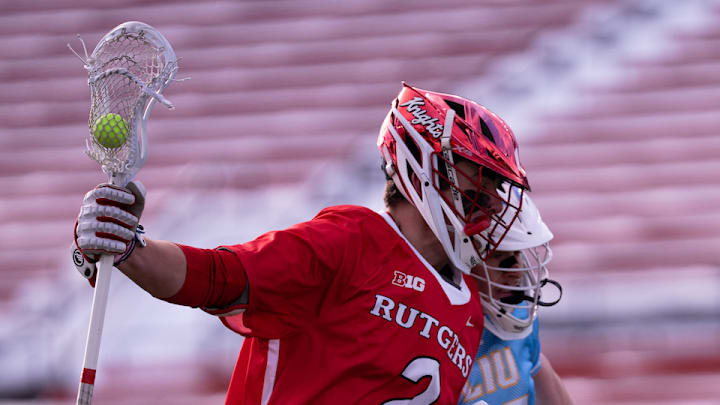 Crews were able to clear the field after the blizzard of 2026, allowing Colin Kelly and Rutgers to take on LIU in a lacrosse match. Crews were able to clear the field after the blizzard of 2026, allowing Colin Kelly and Rutgers to take on LIU in a lacrosse match.