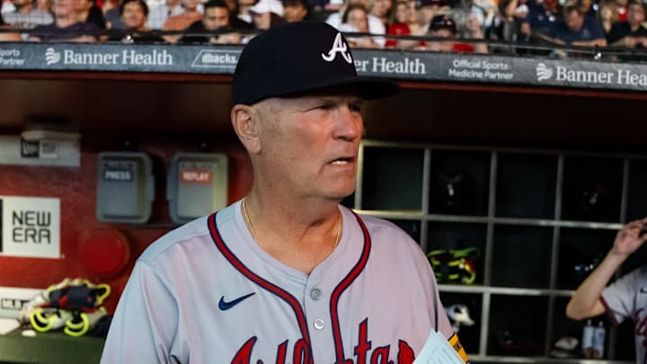 Atlanta Braves manager Brian Snitker