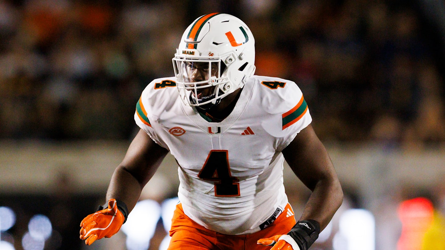Miami EDGE Rueben Bain getting draft buzz centered around Kansas City Chiefs