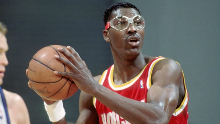 Unknown Date; Orlando, FL, USA; FILE PHOTO; Houston Rockets center #34 HAKEEM OLAJUWON in action against the Orlando Magic at the Orlando Arena during the 1991-92 season. Mandatory Credit: Photo By Imagn Images (c) Copyright Imagn Images