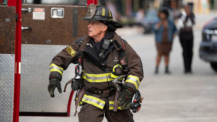 CHICAGO FIRE -- "All Kinds Of Crazy" Episode 13003 -- Pictured: David Eigenberg as Christopher Herrmann -- (Photo by: Peter Gordon/NBC)