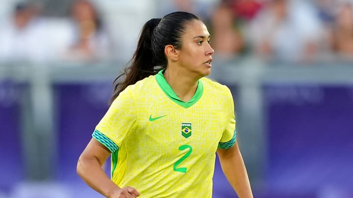 Antonia disputou a fase de grupos com a Seleção Brasileira
