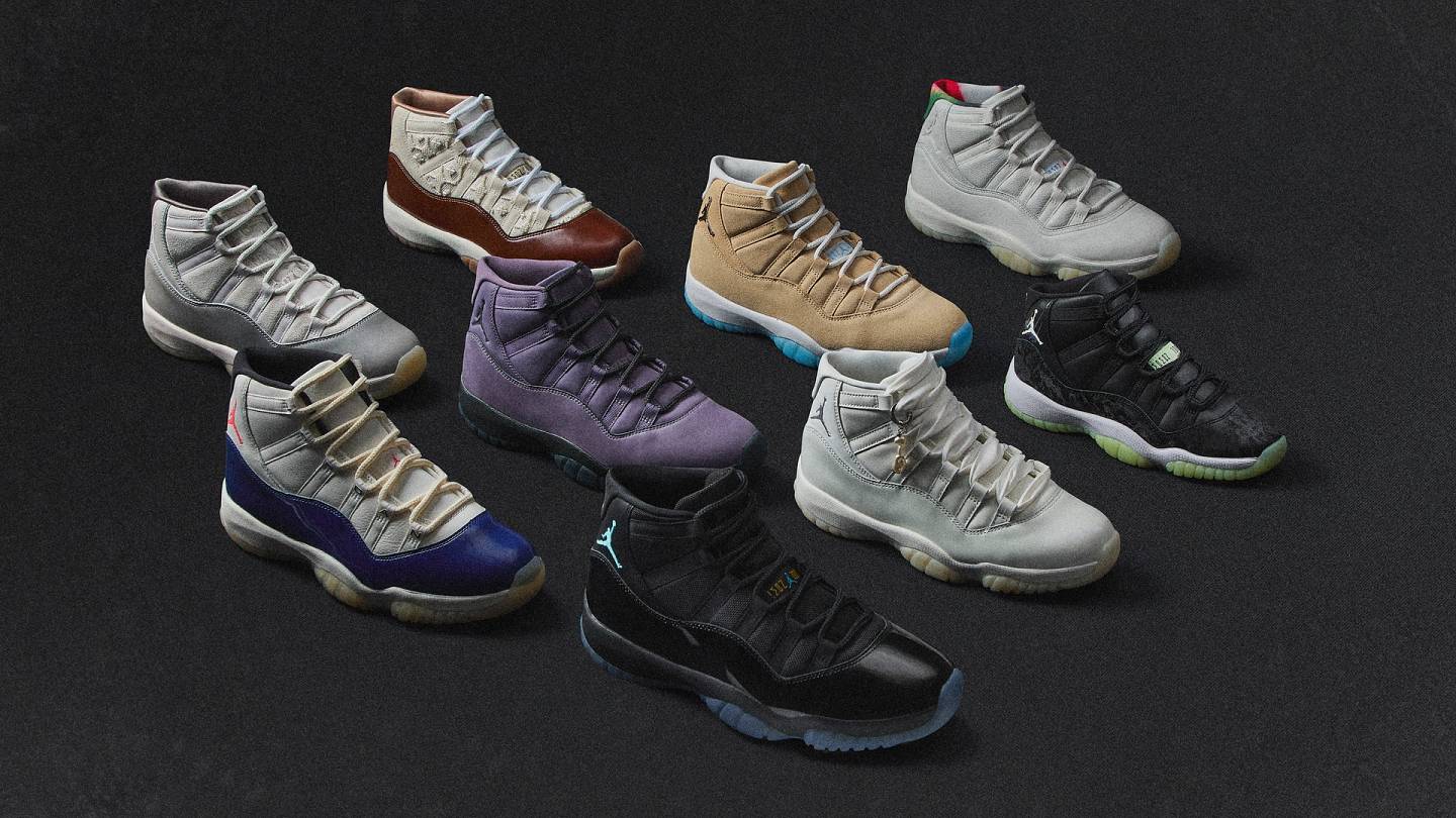 The Air Jordan 11 Celebrates 30th Anniversary With 9 New  display picture 1
