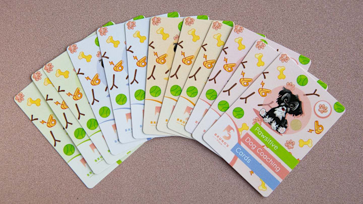 Bruno's Pawsitive Dog Coaching Card Game. Image courtesy Bruno's Place