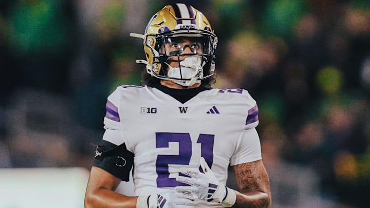 Dyson McCutcheon is shown during the 2024 game at Oregon. Dyson McCutcheon is shown during the 2024 game at Oregon.