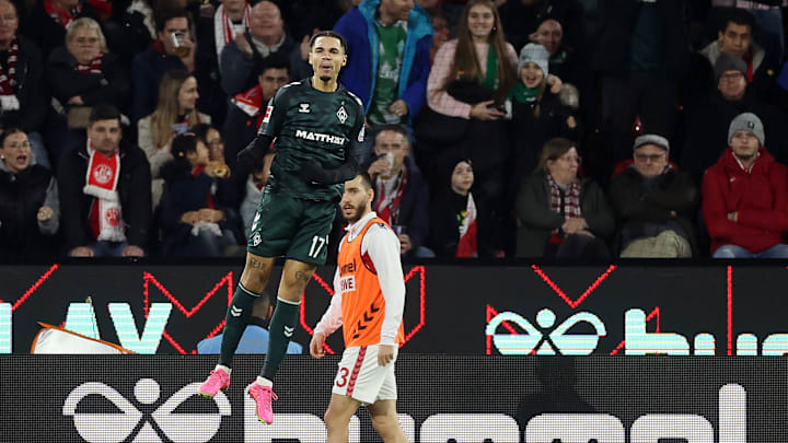 Justin Njinmah war Werders Matchwinner in Köln