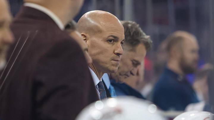 Apr 5, 2026; New York, New York, USA; Washington Capitals head coach Spencer Carbery watches his team from the bench during the third period against the New York Rangers at Madison Square Garden. Mandatory Credit: Danny Wild-Imagn Images Apr 5, 2026; New York, New York, USA; Washington Capitals head coach Spencer Carbery watches his team from the bench during the third period against the New York Rangers at Madison Square Garden. Mandatory Credit: Danny Wild-Imagn Images